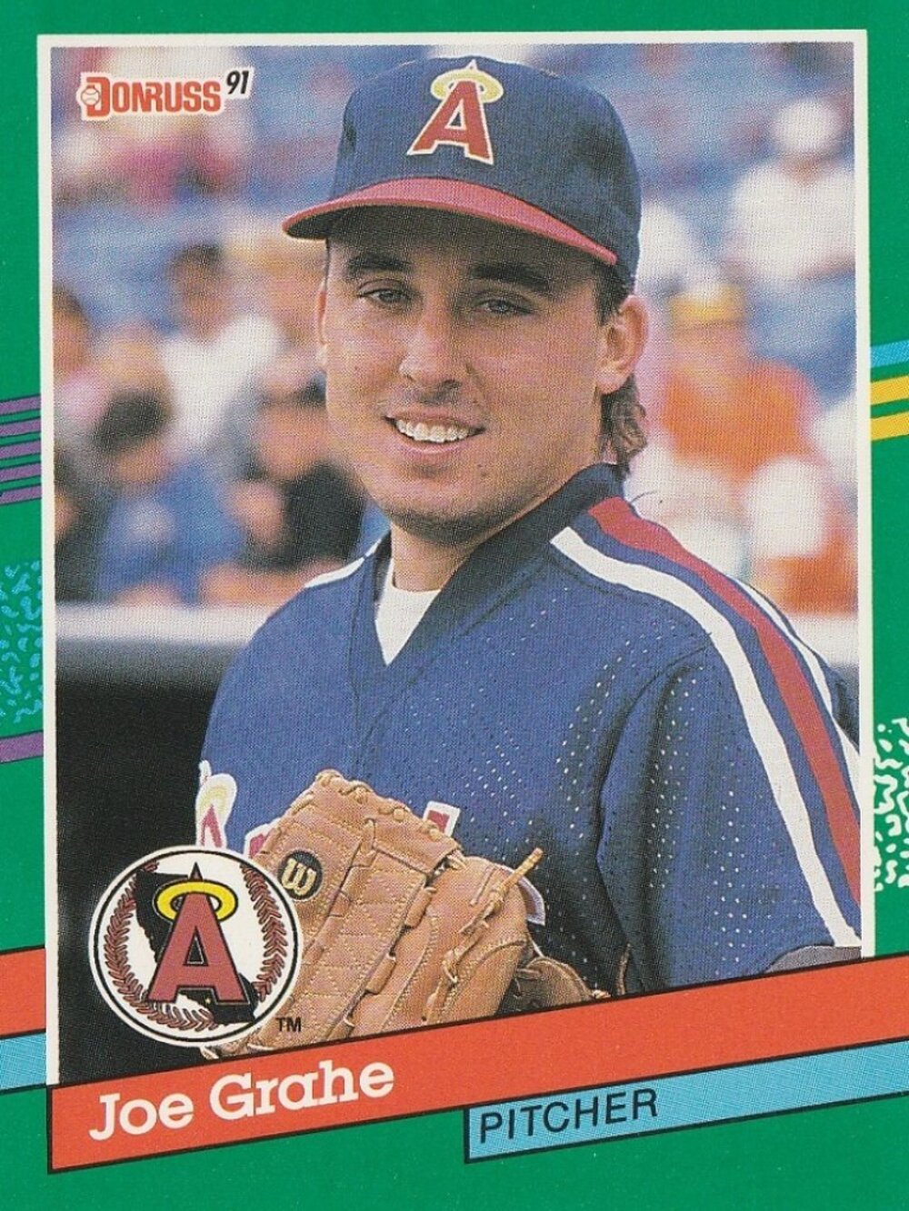 Joe Grahe - Donruss 91 Baseball Card